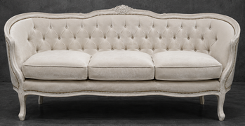 banquette marquise style Louis XV MEUBLES DOBOIS