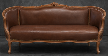 grand canapé marquise style baroque pour salon Louis XV