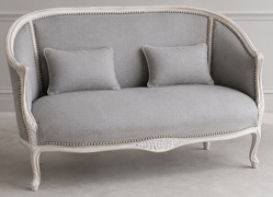 Banquette Louis XV Meubles DOBOIS avec finitions sur mesure