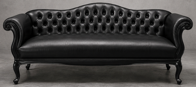 Banquette Louis XV avec assise confortable et bois sculpté