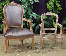 Fauteuil cabriolet enfant personnalisable fabriqué par MEUBLES DOBOIS