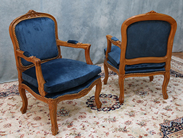 Petits Fauteuils Enfant de Style Régence 