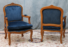 Petits Fauteuils Enfant Style Régence 