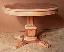 Table rectangulaire baroque pour salle de restaurant - Meubles DOBOIS