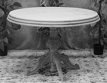 Table baroque de restaurant pour htel bistrot caf - Meubles DOBOIS