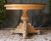 Table ronde style baroque pour restaurant et bistrot - Meubles DOBOIS